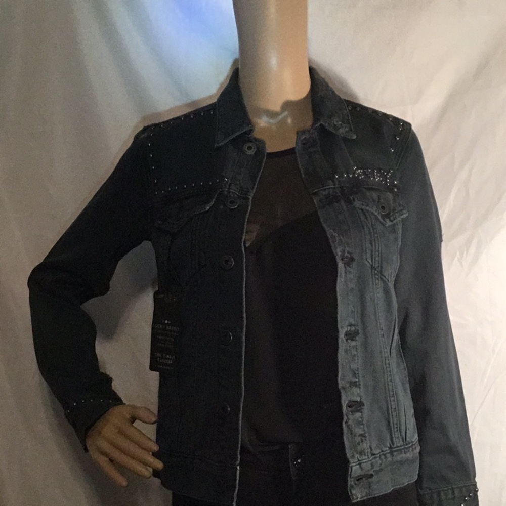 LUCKY BRAND WOMENS X- SMALL JEAN JACKETS